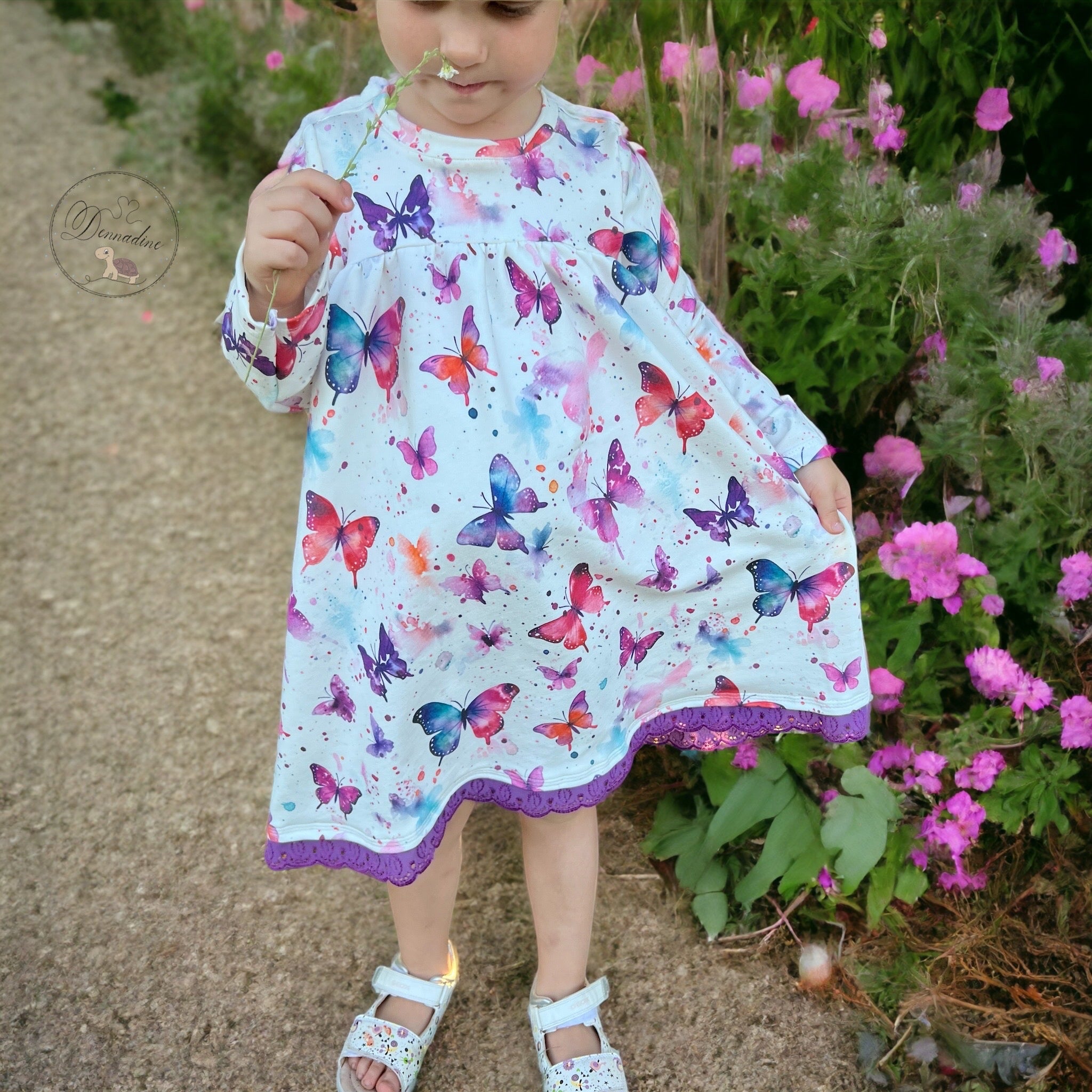 Bunter Schmetterling